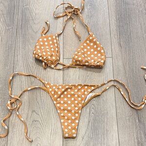 Doll swim ware Polka Dot Bikini Set